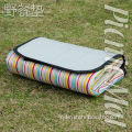 Factory Price Faille leather outdoor activity PP beach mat with pillow